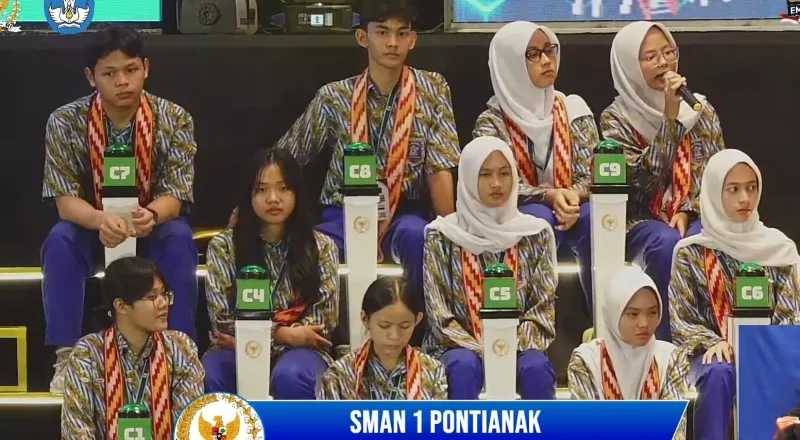 SMAN 1 Pontianak Tarik Diri dari Partai Puncak LCC 4 Pilar se-Kalbar